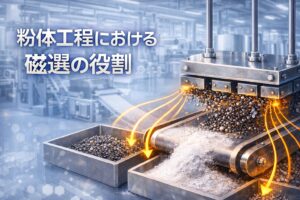 粉体工程における磁選の役割|品質と設備を守る重要ポイントを解説
