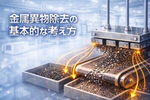 金属異物除去の基本的な考え方|品質と安全を守るための基礎知識