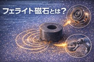 フェライト磁石とは?仕組み・特徴・用途をわかりやすく解説