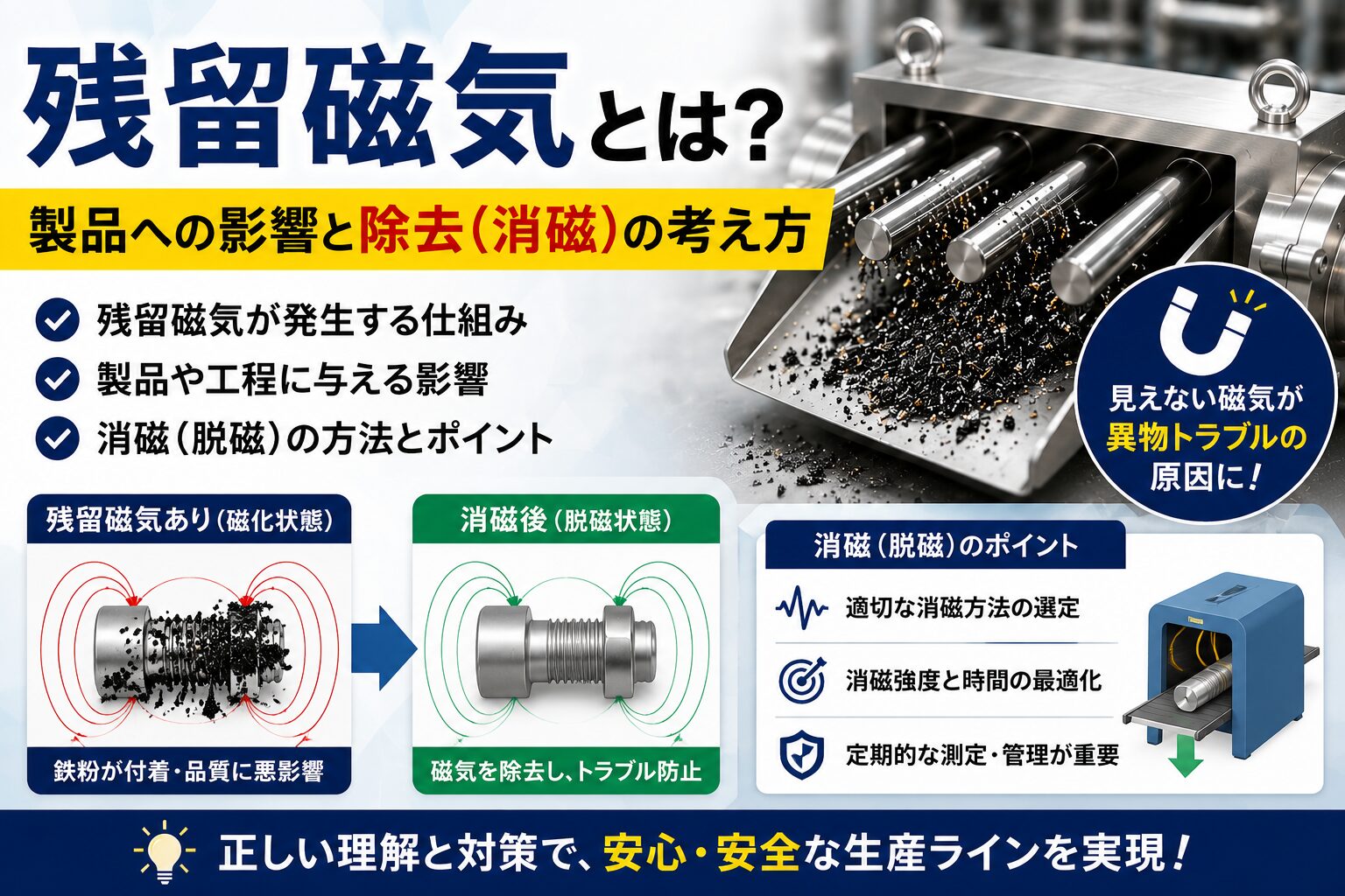 残留磁気とは